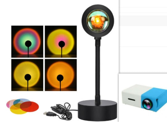 Aura Sunset Projection Lamp