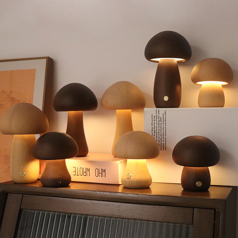 Aura Mushroom Touch Lamp