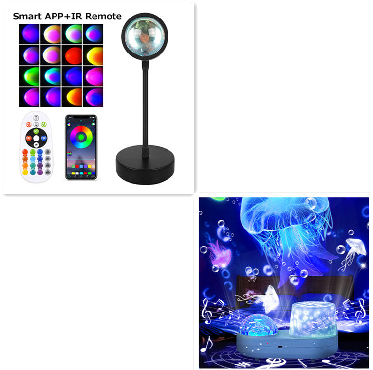 Aura Sunset Projection Lamp